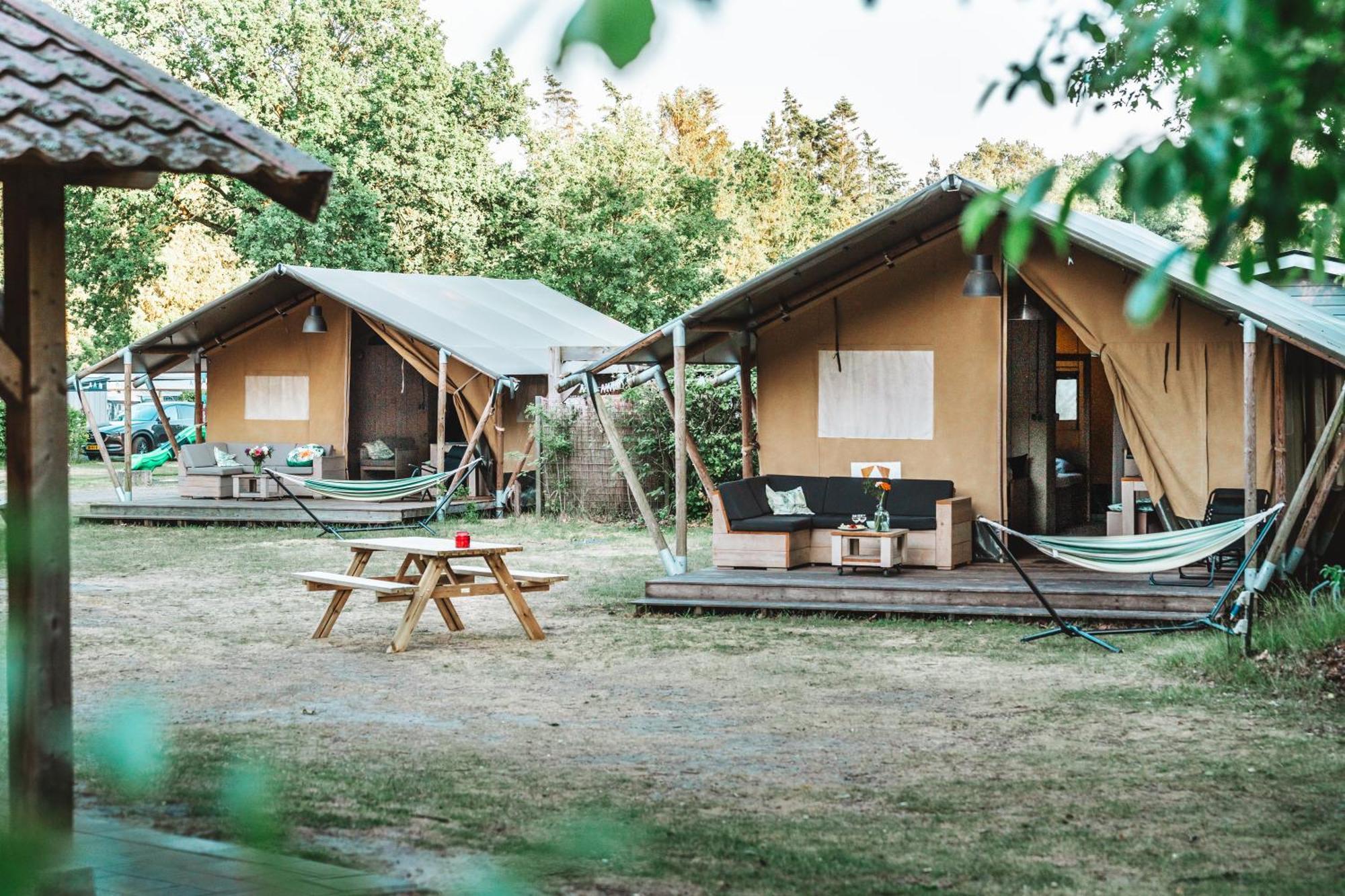 Glamping Holten Luxe Safaritent 2 Eksteriør billede