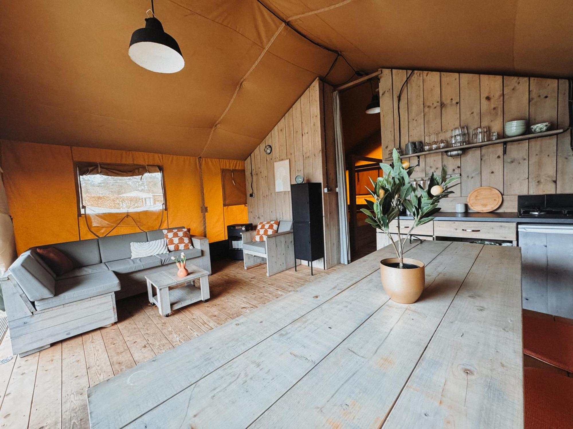 Glamping Holten Luxe Safaritent 2 Eksteriør billede